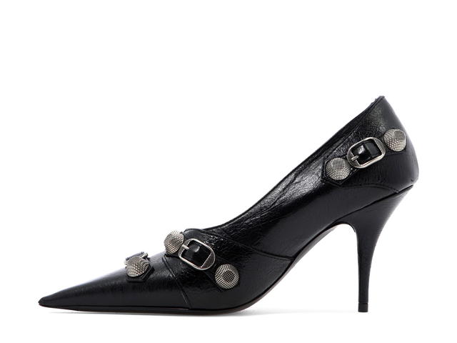Balenciaga Balenciaga Cagole Pumpsblack Pelle Di Agnello (W) SS23 - view 3