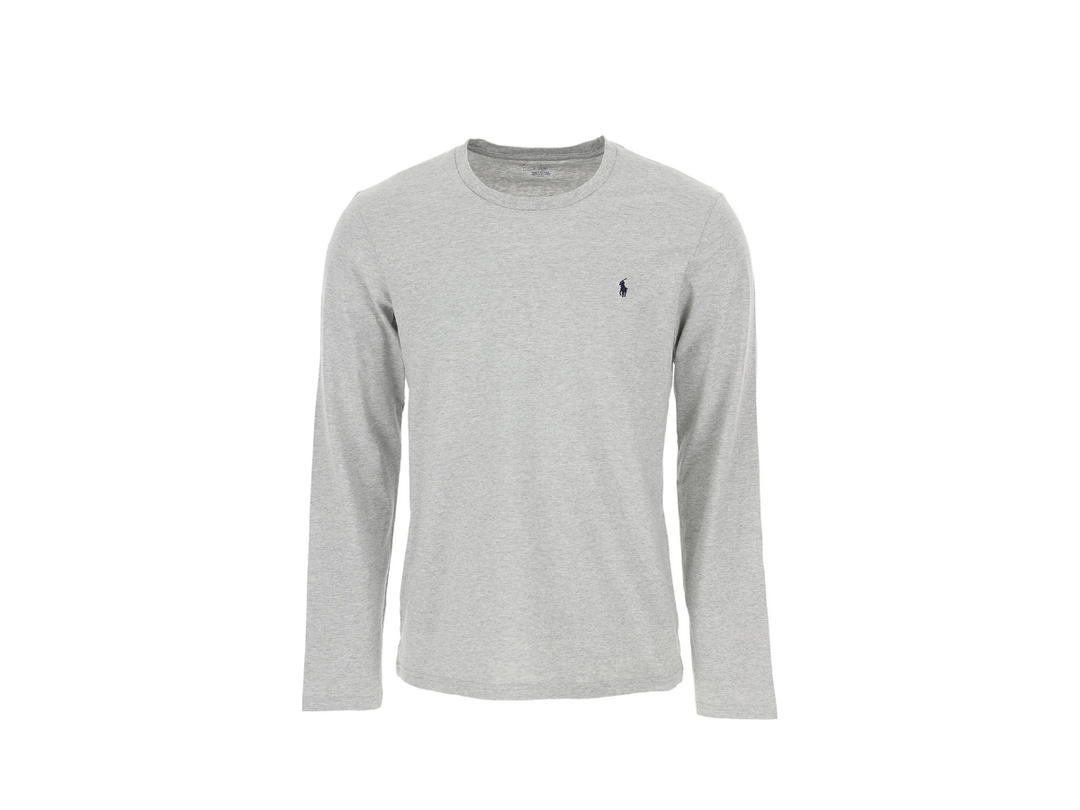 Polo Ralph Lauren Polo Ralph Lauren Logo Embroidered Crewneck Sweater Grey