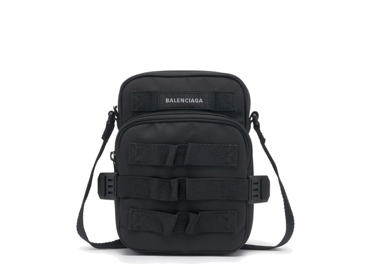 Balenciaga Balenciaga Ami Messenger Crossbody Bag Black
