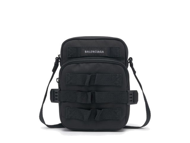 Balenciaga Balenciaga Ami Messenger Crossbody Bag Black - view 1