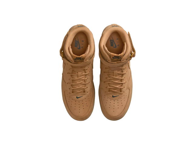 Nike Nike Air Force 1 '07 Mid Flax Outdoor Green - view 3
