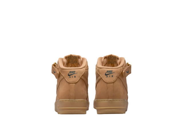 Nike Nike Air Force 1 '07 Mid Flax Outdoor Green - view 5