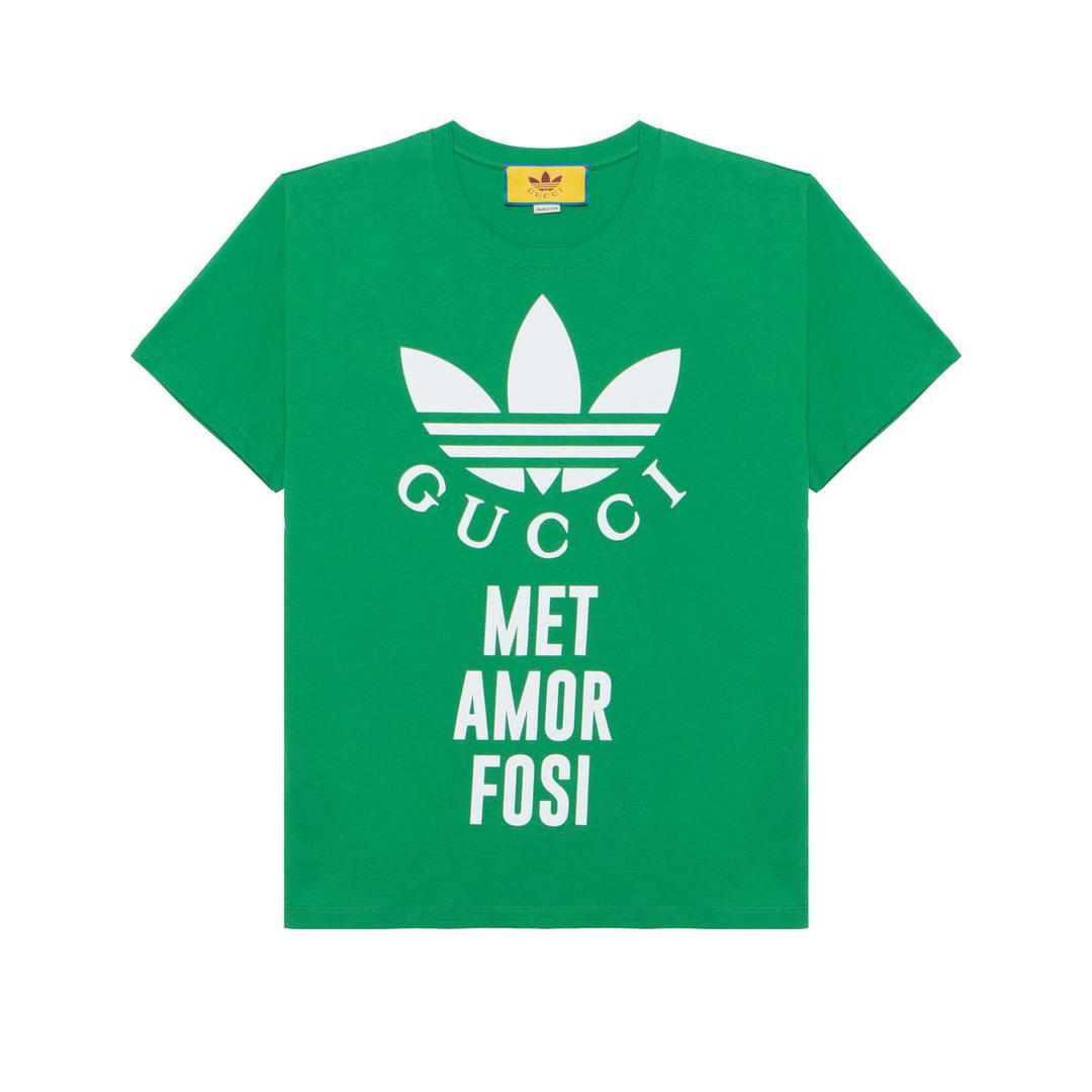 Gucci Gucci X adidas T Shirt Green