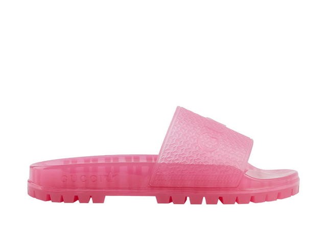Gucci Gucci x adidas Wmns Slide Transparent Pink - view 1