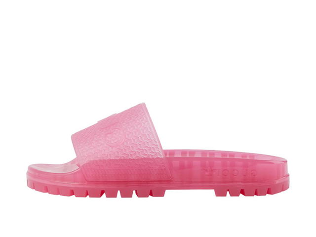Gucci Gucci x adidas Wmns Slide Transparent Pink - view 2