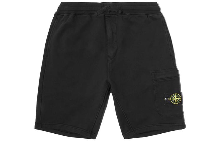 Stone Island STONE ISLAND 64651 Cotton Fleece Garment Dyed Shorts