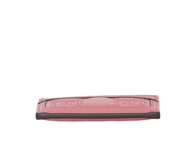 Gucci Gucci Gg Matelasse Card Casepink Purple Leather 100matelasse Leather - view 3
