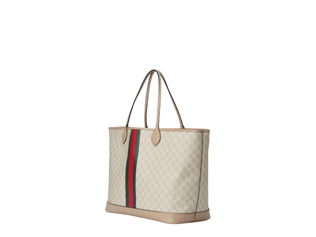 Gucci Gucci GG Ophidia Large Tote Bag Beige White - view 2
