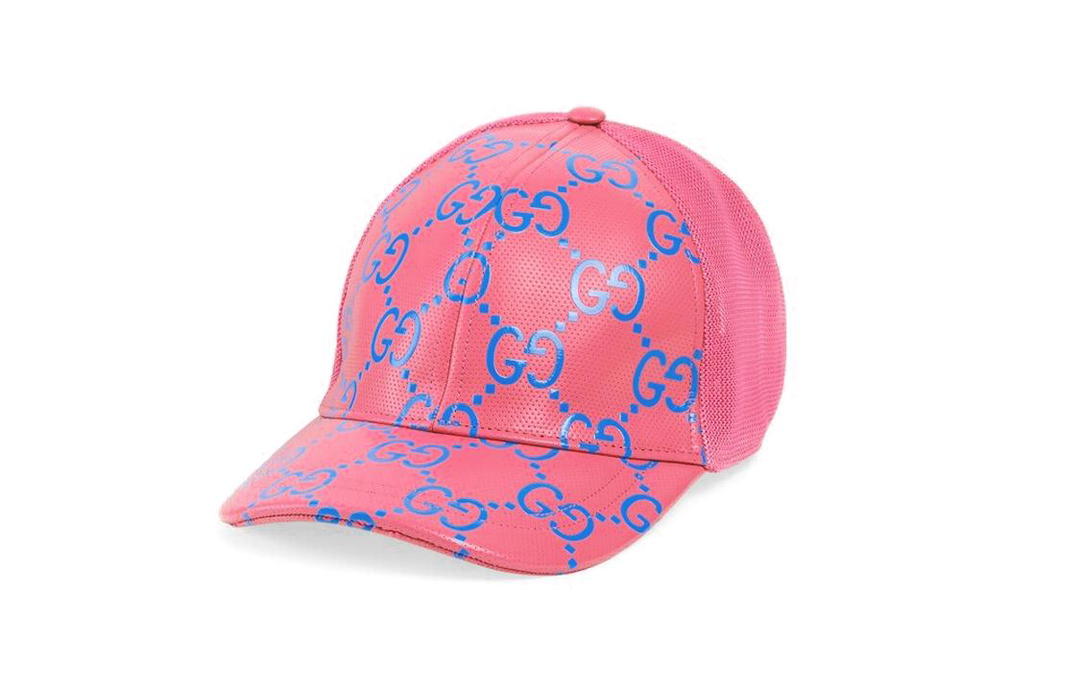 Gucci Gucci Gg Monogram Print Trucker Cap