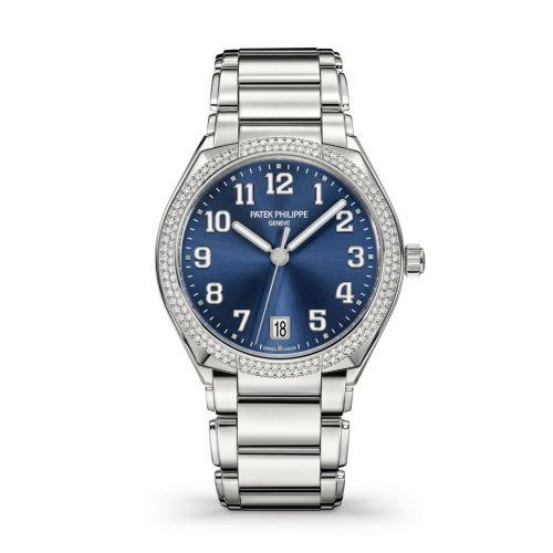Patek Philippe Patek Philippe Twenty-4 Automatic Stainless Steel / Diamond / Blue