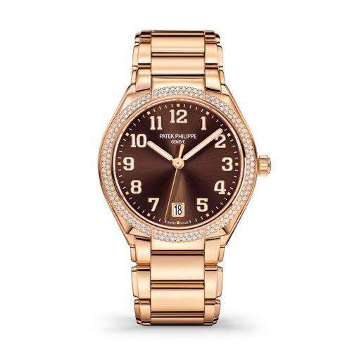 Patek Philippe Patek Philippe Twenty-4 Automatic Rose Gold / Diamond / Brown