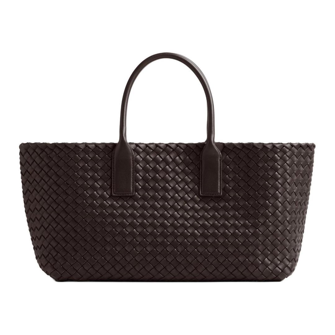 Bottega Veneta Bottega Veneta Lambskin Tote Bag Shopping Bag Handbag Small Size Women's Gummy Candy Color