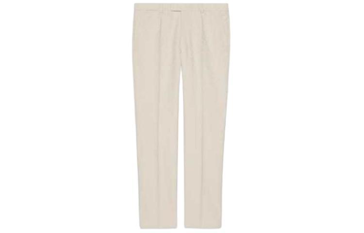 Gucci Gucci Casual Pants Men Beige