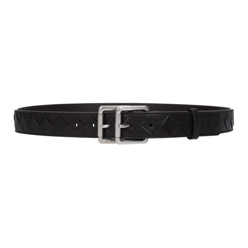 Bottega Veneta Bottega Veneta Leather Belts Men's Brown 3CM