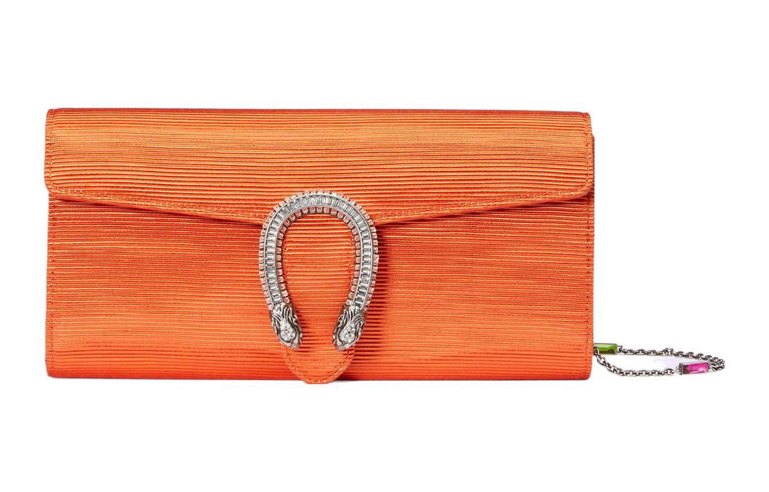 Gucci Gucci Dionysus Fabric Bacchus Bag Crossbody Bag Shoulder Bag Women's Orange