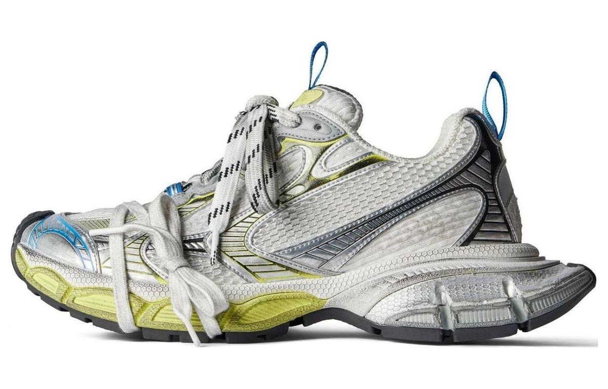 Balenciaga Balenciaga 3XL Sneaker 'White Yellow Blue Mesh' Women's