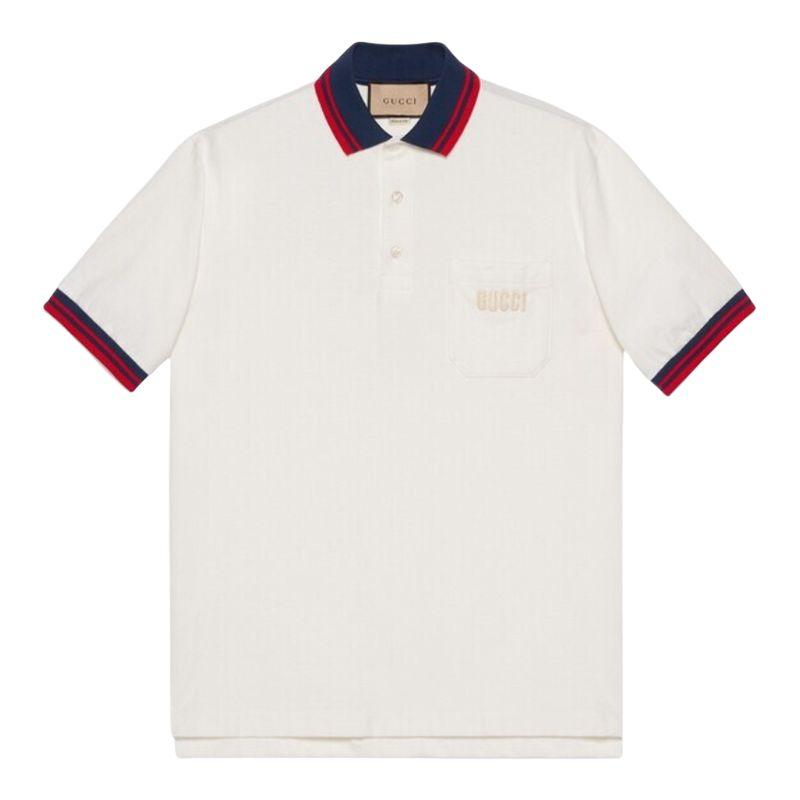 Gucci Gucci Polo Shirts Men White