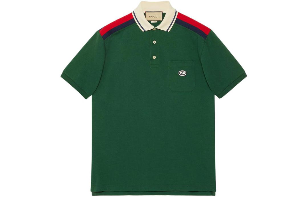 Gucci Gucci Polo Shirts Men Green