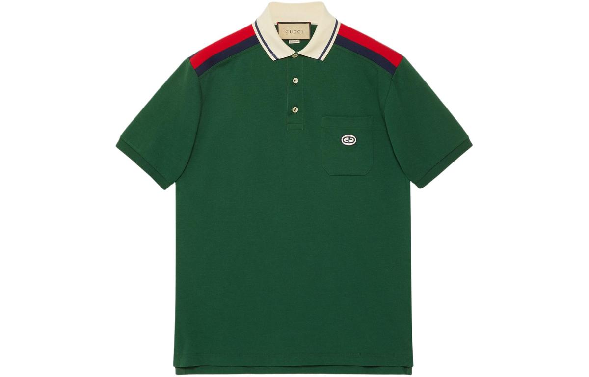 Gucci Gucci Polo Shirts Men Green