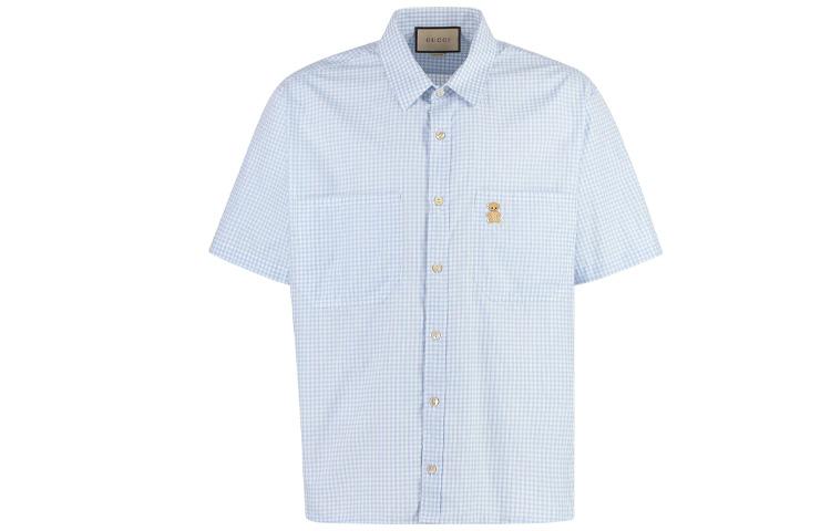 Gucci Gucci Shirts Men Blue