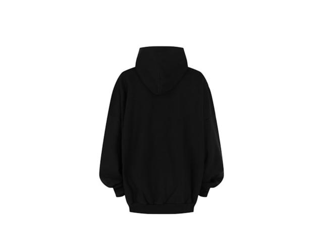 Balenciaga Balenciaga BB Motel Large Fit Hoodie Faded Black - view 2
