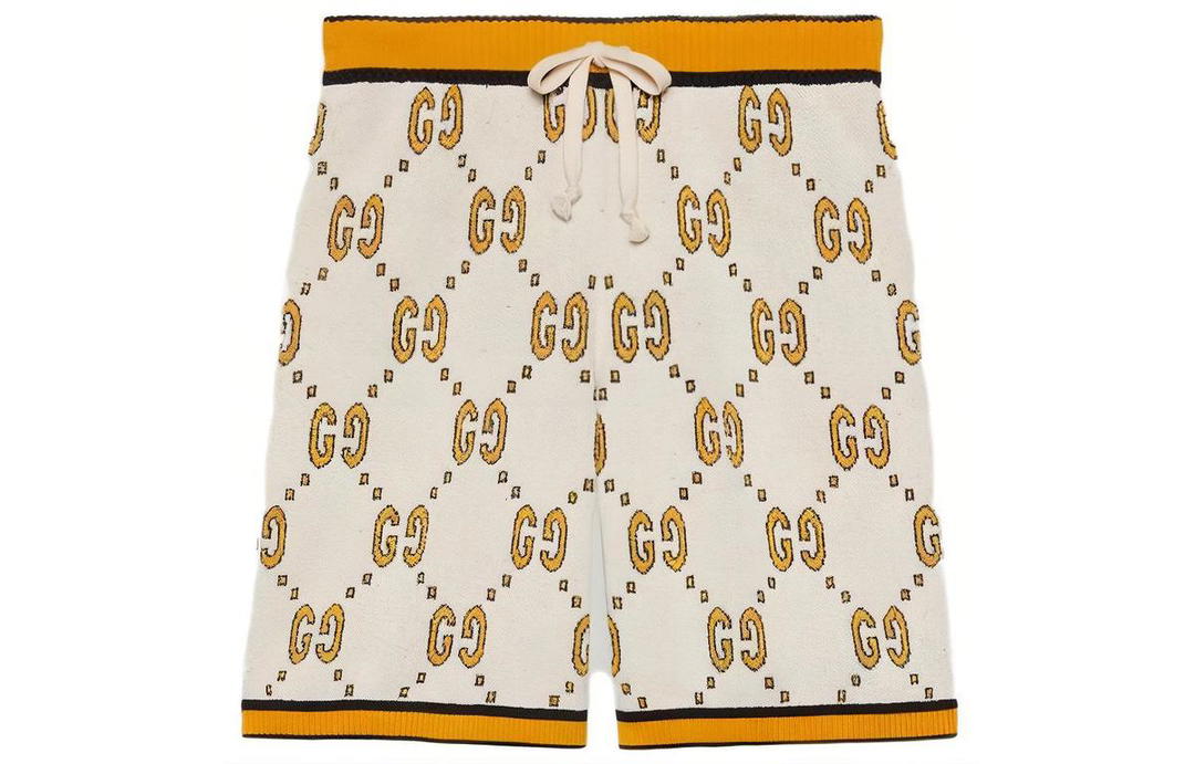 Gucci Gucci Casual Shorts Men Yellow