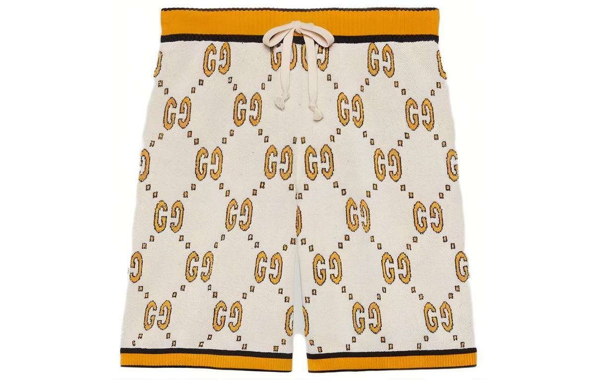 Gucci Gucci Casual Shorts Men Yellow