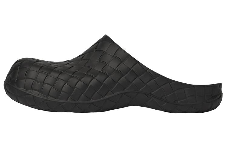 Bottega Veneta Bottega Veneta Beebee Wrap-toe Slippers Men's Black