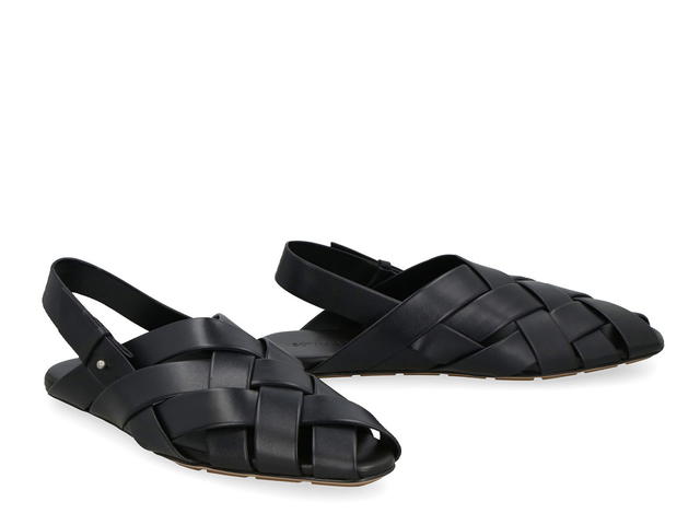 Bottega Veneta Bottega Veneta Alfie Leather Slipperblack Calf 100 - view 3