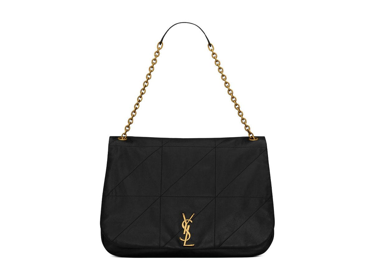 Buy Saint Laurent Jamie 43 Leather Shoulder Bagblack Lamb 100 at Sasom – Authentic and Ready to Ship