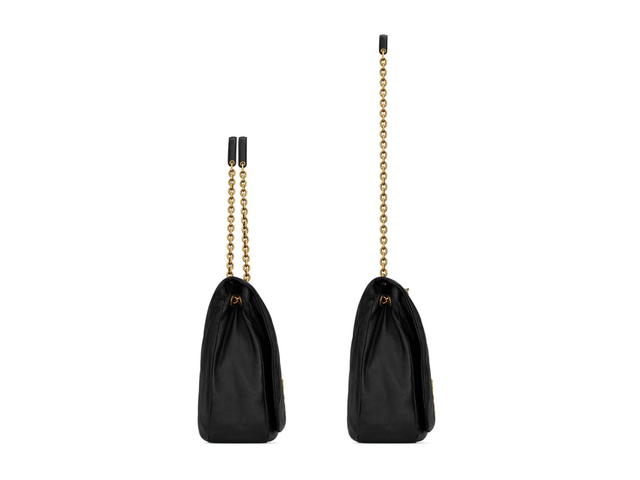 Saint Laurent Saint Laurent Jamie 43 Leather Shoulder Bagblack Lamb 100 - view 3