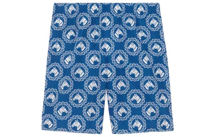 Gucci Gucci Casual Shorts Men Blue