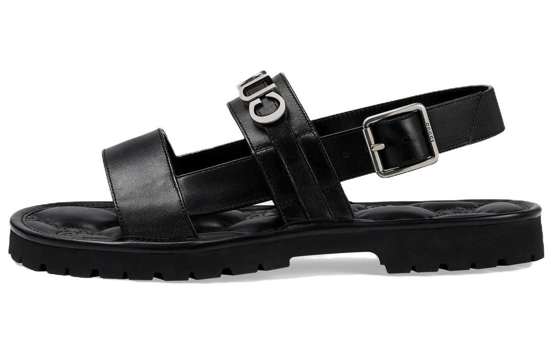 Gucci Gucci Strap Sandals Men's Black