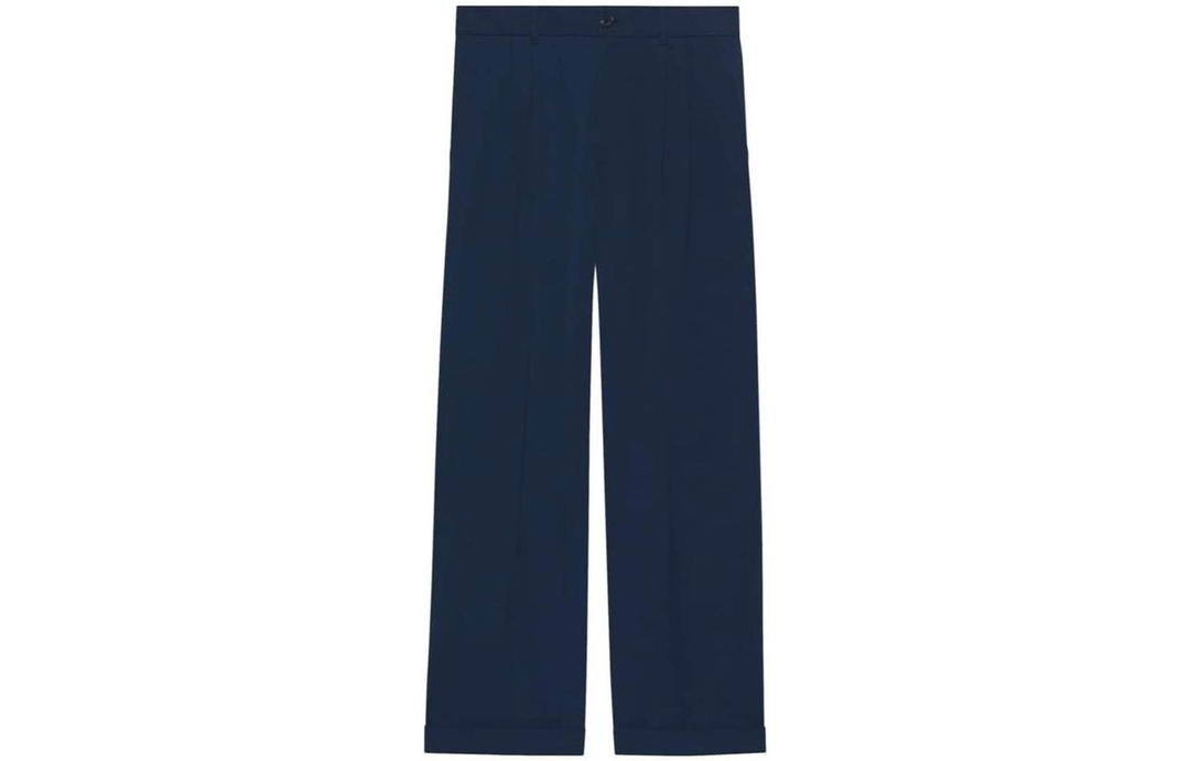 Gucci Gucci Casual Pants Men Blue