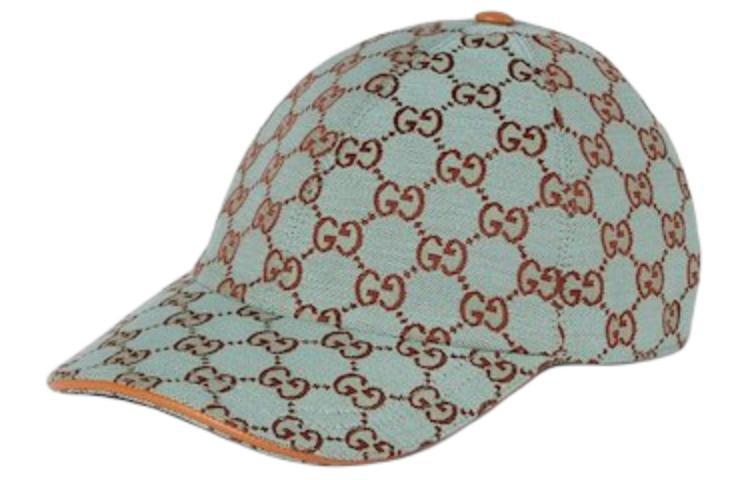 Gucci Gucci Canvas Baseball Caps Women's Green