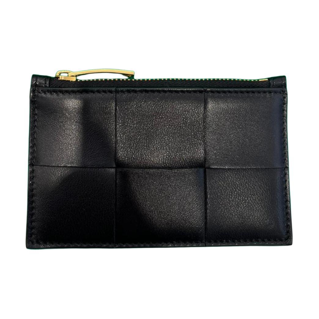 Bottega Veneta Bottega Veneta Leather Wallet Women's Black