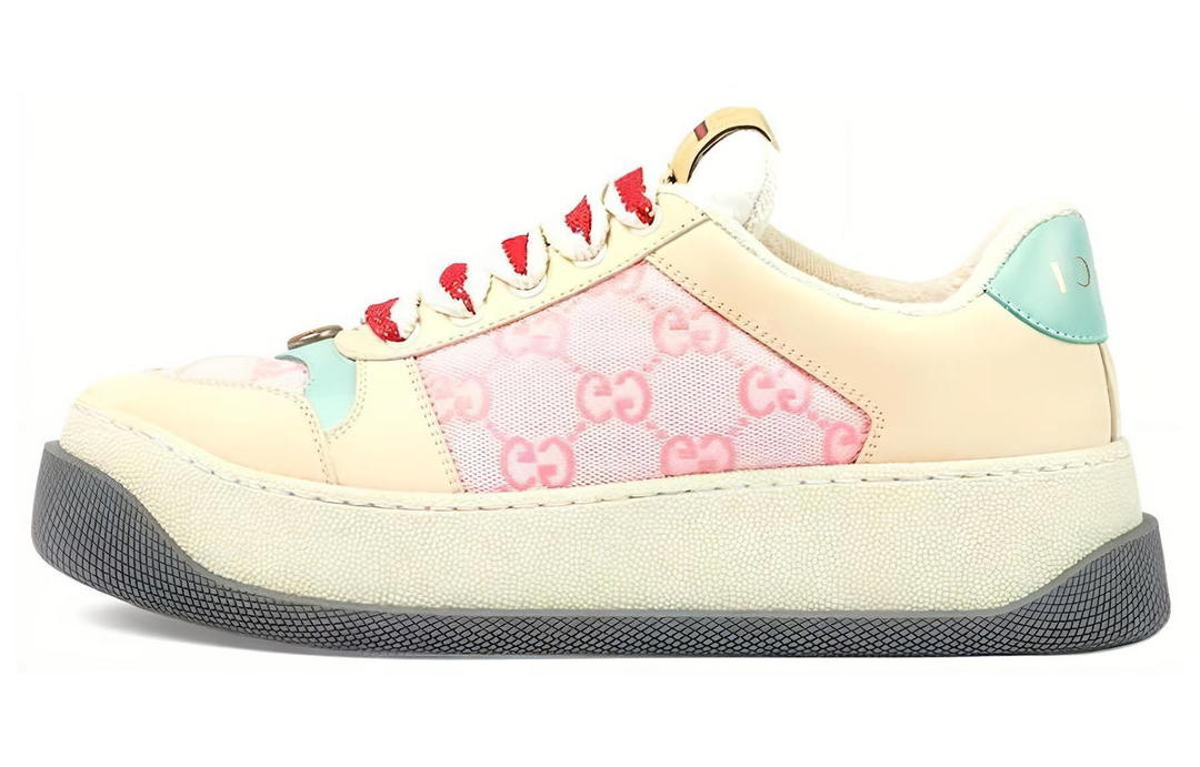 Gucci Gucci Women's Screener 'GG Monogram Beige Pink' Women's