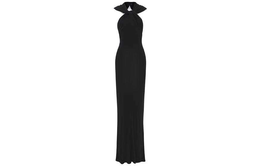 Saint Laurent Saint Laurent Sleeveless Dresses Women's Black