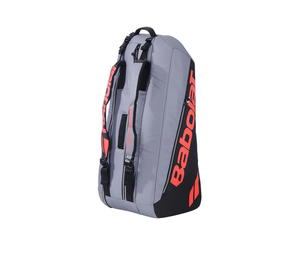 Buy Babolat RH6 Pure Strike Carbon Grey 2026 Tennis Bag Grey Red at Sasom – Authentic and Ready to Ship