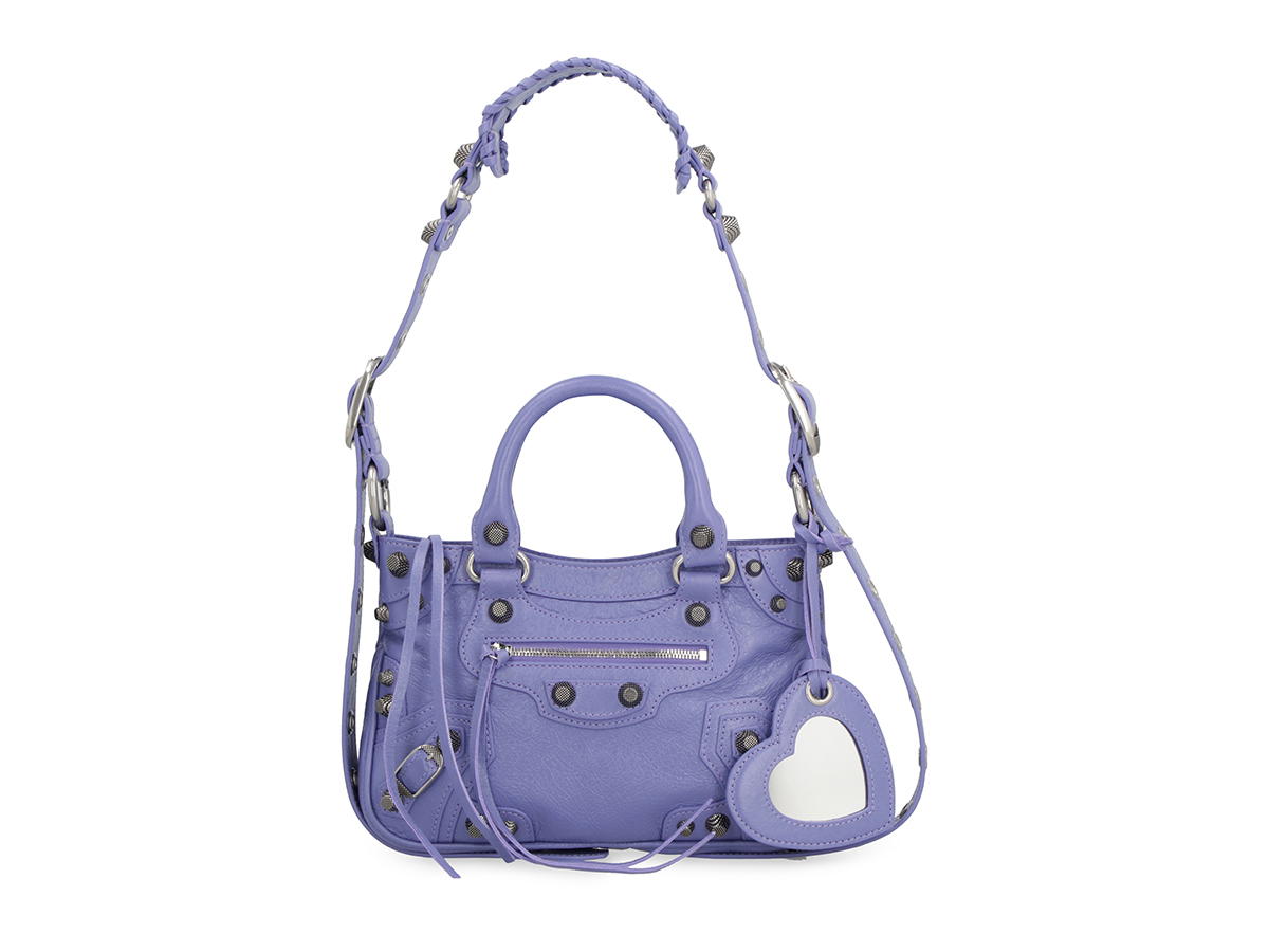 Buy Balenciaga Neo Cagole Leather Totelilac Lamb FW23 at Sasom – Authentic and Ready to Ship