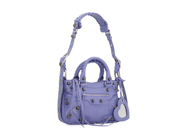 Balenciaga Balenciaga Neo Cagole Leather Totelilac Lamb FW23 - view 3