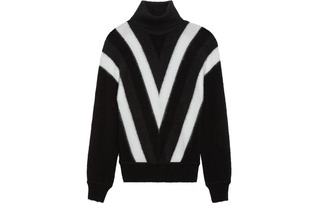 Saint Laurent Saint Laurent Graphic print Wool Jumper