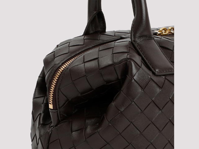 Bottega Veneta Bottega Veneta Bauletto Medio Bagbrown Lamb 100 - view 5