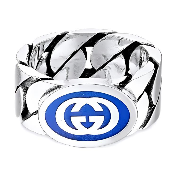 Gucci Gucci 925 Sterling Silver Rings Men's