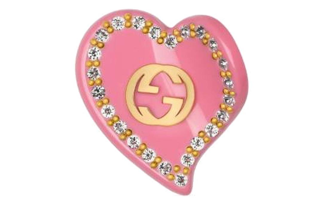Gucci Gucci Resin Hair Clips Women's Pink