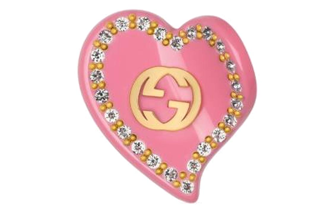 Gucci Gucci Resin Hair Clips Women's Pink