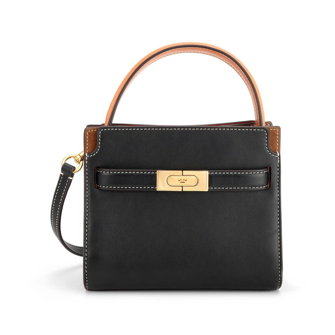 Tory Burch TORY BURCH Lee Radziwill Petite Double Bag Black