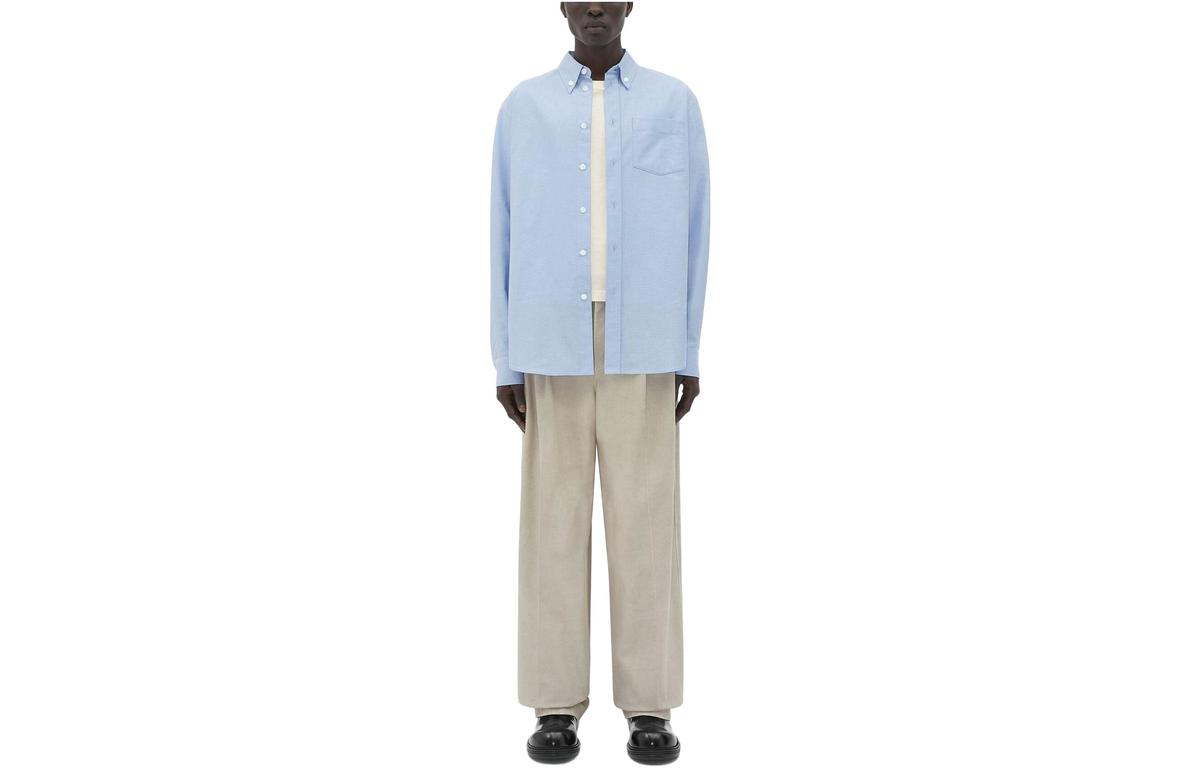 Bottega Veneta Bottega Veneta Shirts Men Blue