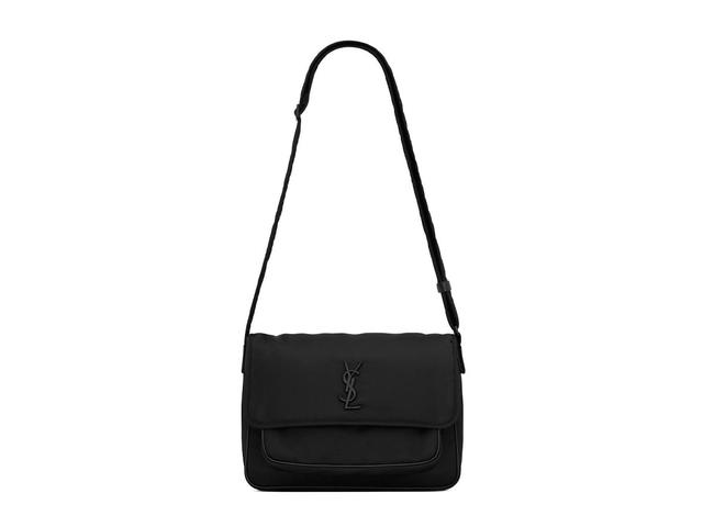 Saint Laurent Saint Laurent Durable Econyl Niki Bagblack Outer Recycled Nylon Calf Leather 100lining Ec - view 1