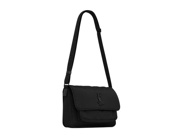 Saint Laurent Saint Laurent Durable Econyl Niki Bagblack Outer Recycled Nylon Calf Leather 100lining Ec - view 3